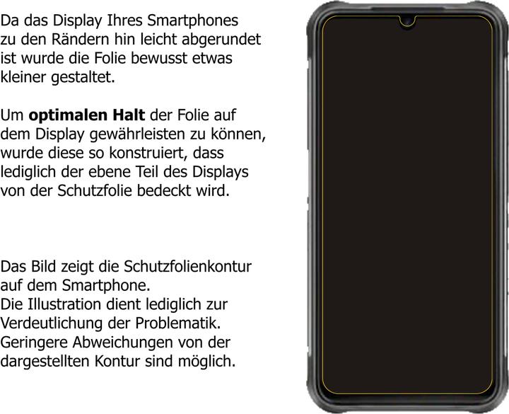 Produktbild Dipos Displayschutzfolie Crystalclear (1 Stück, Umidigi Bison)