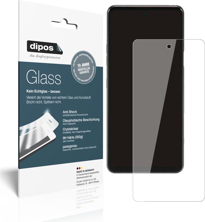 Dipos Displayschutz Anti-Shock (2 Stück, LG Q92 5G)