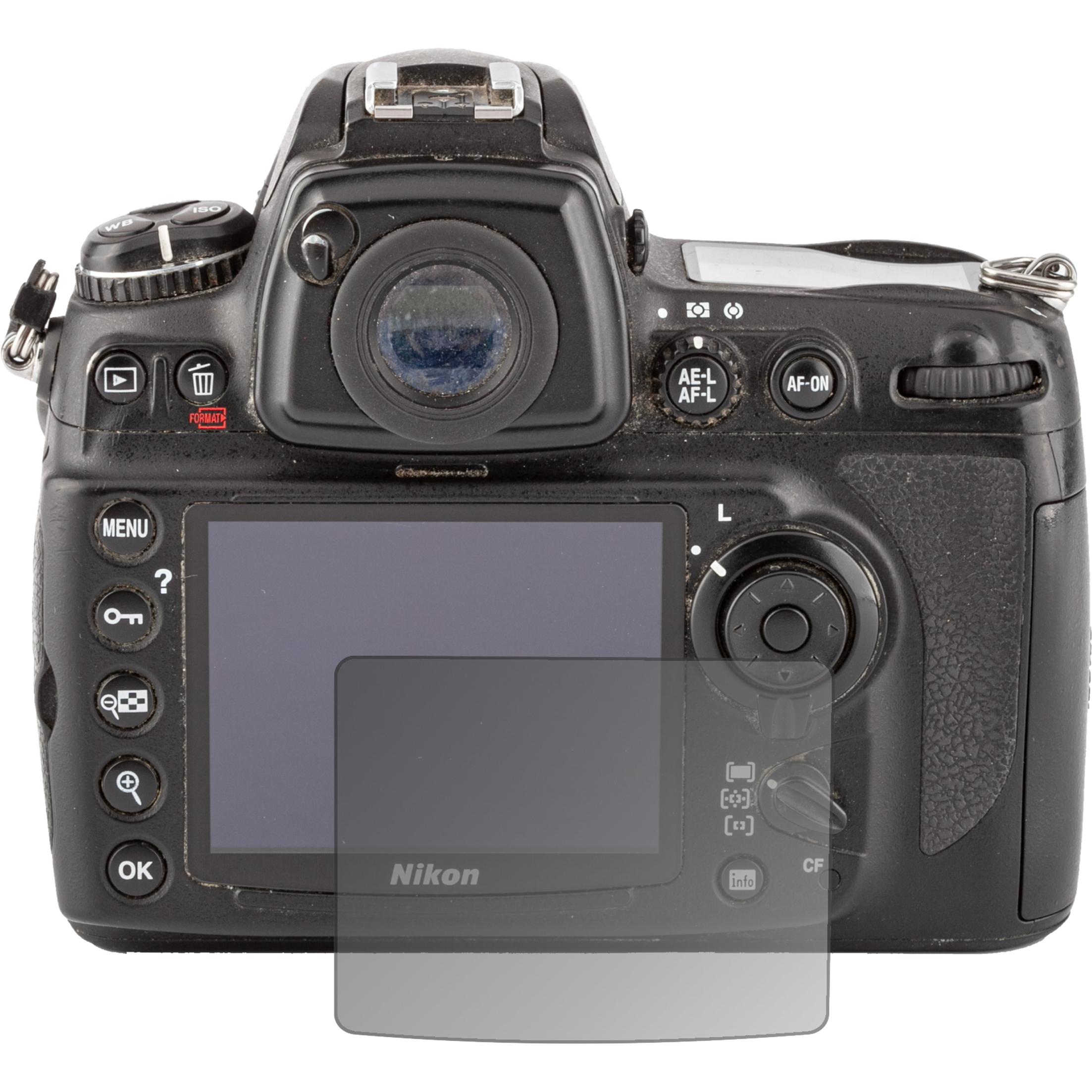 Dipos Blickschutzfolie 4-Way Privacy (Displayschutz, Nikon D700), Kameraschutz, Transparent