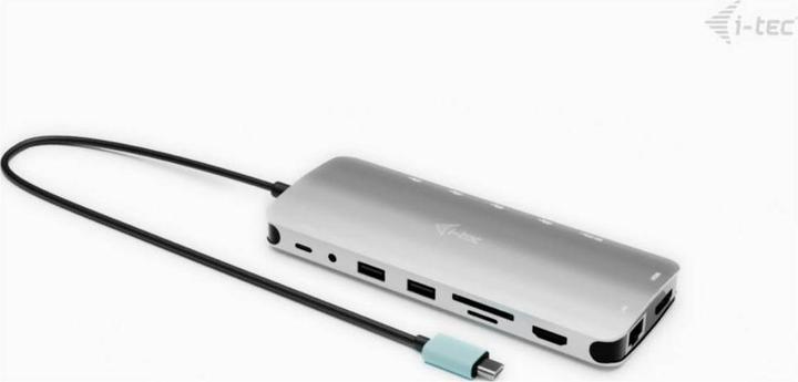 Produktbild i-tec USB-C Nano 3x LCD Dock (USB-C, 9 Ports)