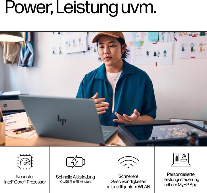 Produktbild HP Plus 14-ew1153ng (14", Intel Core Ultra 5 125H, 16 GB, 512 GB, DE)