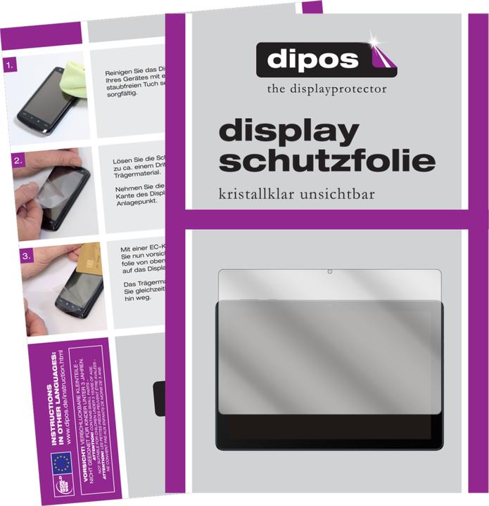 Produktbild Dipos Displayschutzfolie Crystalclear (2 Stück, Huawei MatePad T10s)