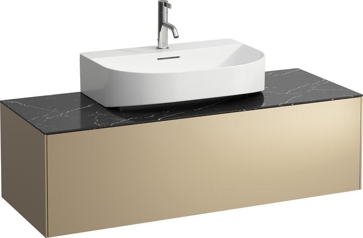 Actual product image Laufen Running Sonar drawer unit, 1 drawer, suitable for wash basin H816341, H816342, cut-out in the middle
