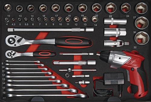 Productafbeelding Nordwest Gereedschapsassortiment 136 stuks in aluminium koffer NU (136 onderdelen)