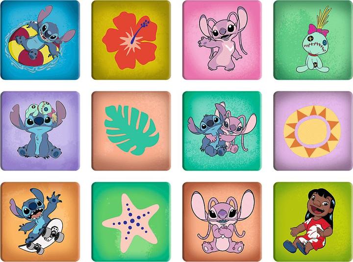 Actual product image Trefl 2 in 1 Puzzles + Memo - Lilo & Stitch (48 pieces)