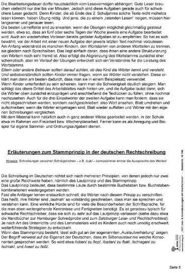 Produktbild 120 Lese- und Schreibübungen mit Wortfamilien (Deutsch, 2007)