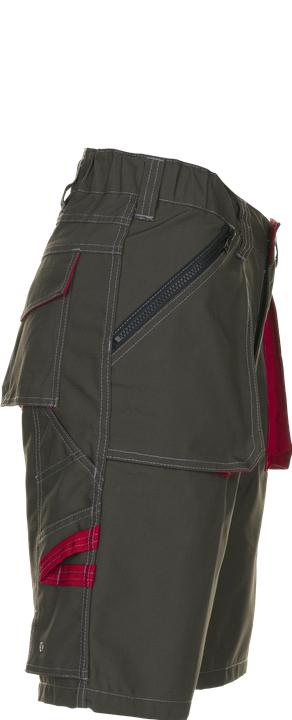 Produktbild Planam Shorts oliv/rot S M (M)