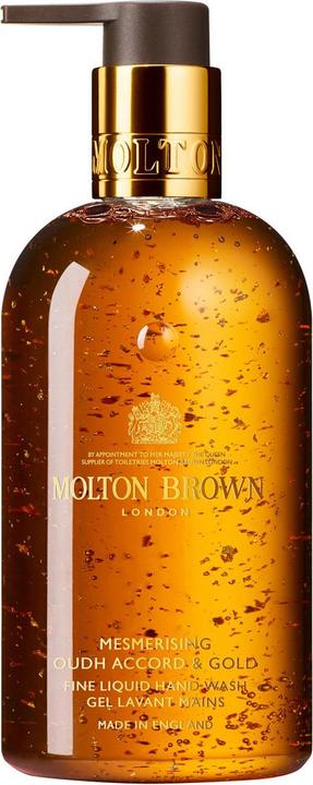 Actual product image Molton Brown Festive Frankincense & Allspice Fine Liquid Hand Wash Mesmerising Oudh Accord & Gold (Liquid soap, 300 ml)