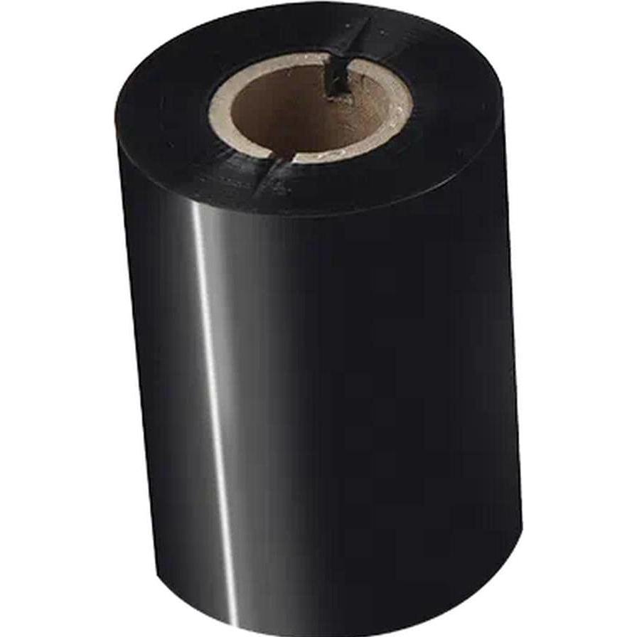 Brother, Beschriftungsband, BSS-1D300-080 Std. Wachs/Harz schwarz 300 m, 80mm (8 cm, Schwarz)