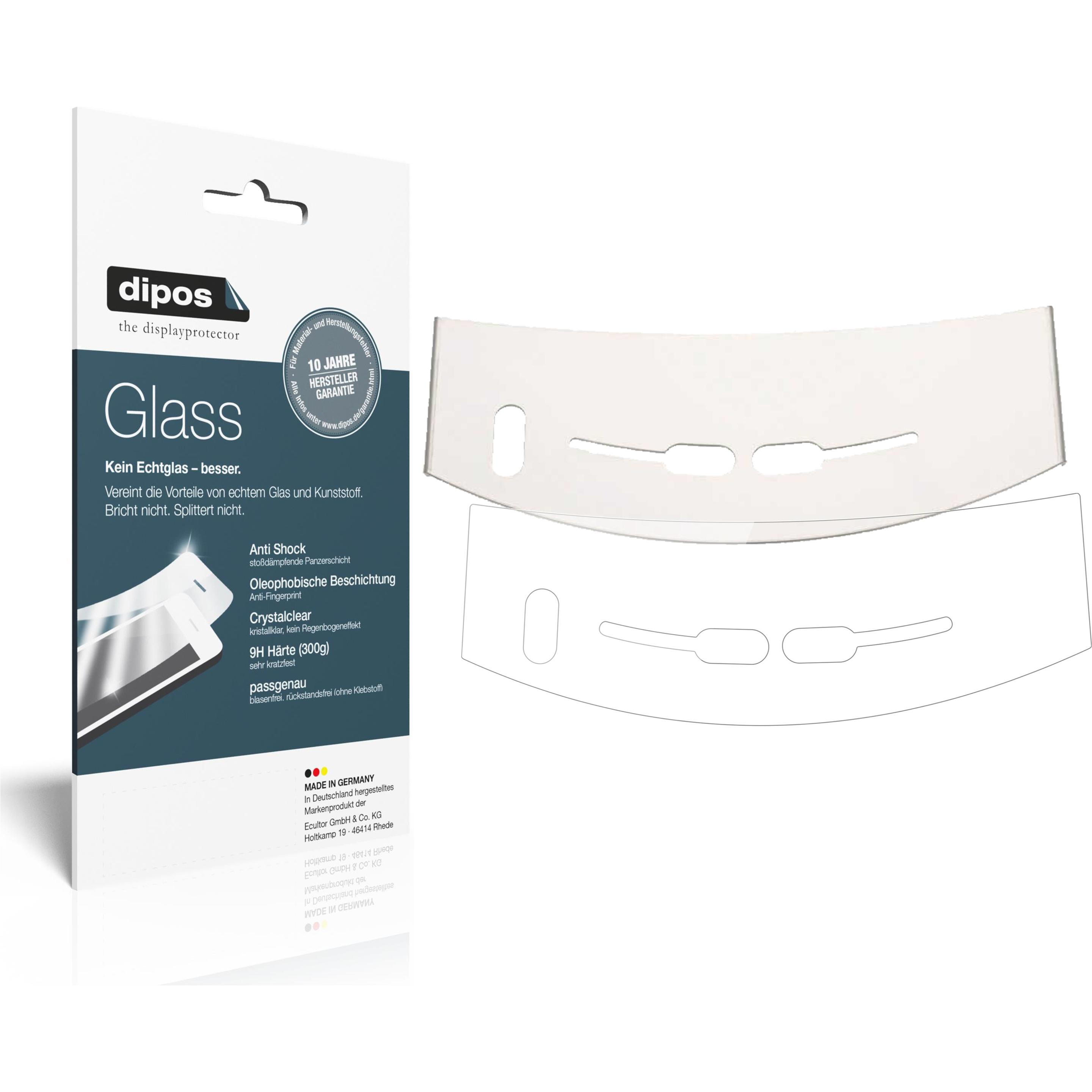 Dipos Displayschutz Anti-Shock, Zubehör Kaffeemaschinen, Transparent