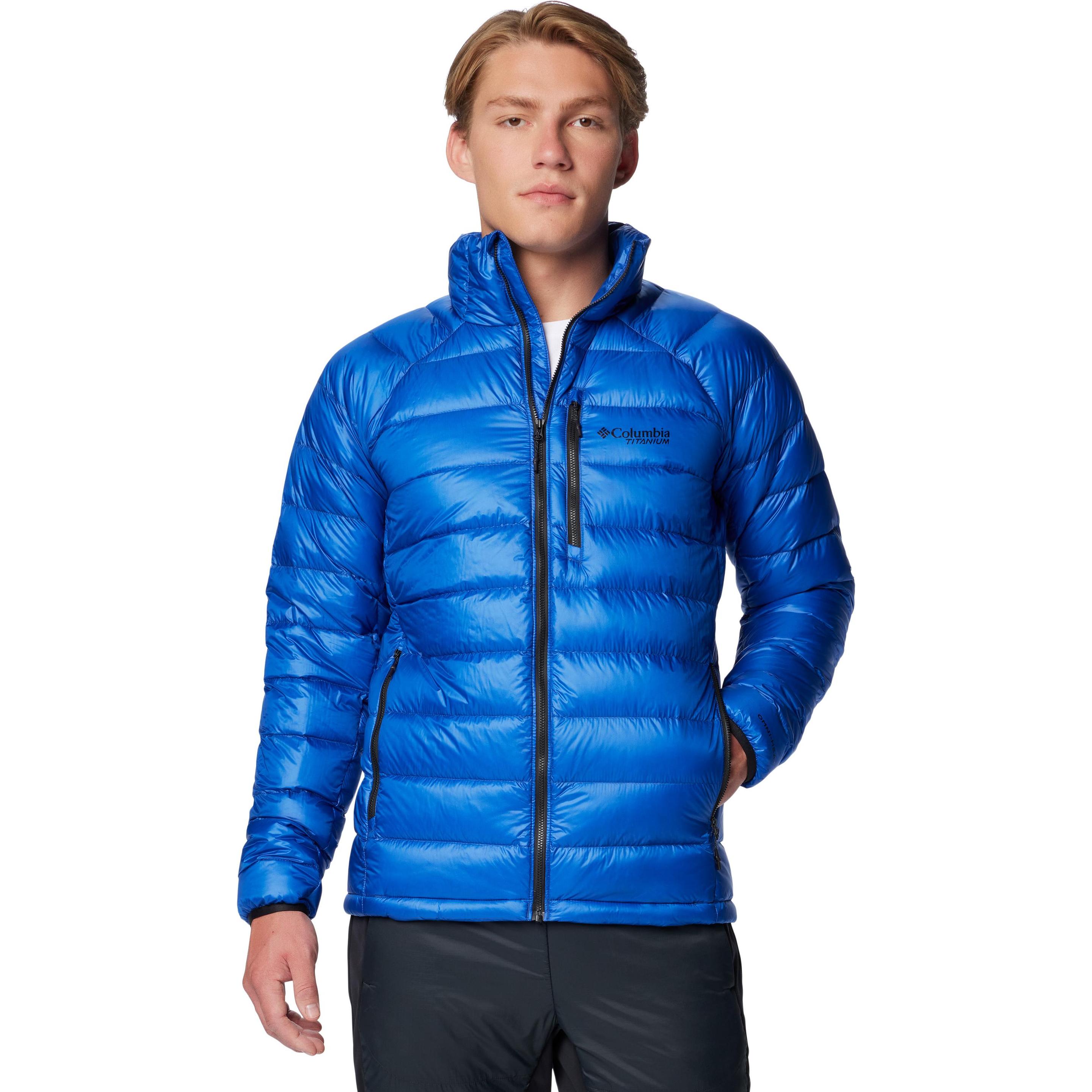 Columbia, Herren, Jacke, Arctic Crest Down Jacket (L), Blau, L