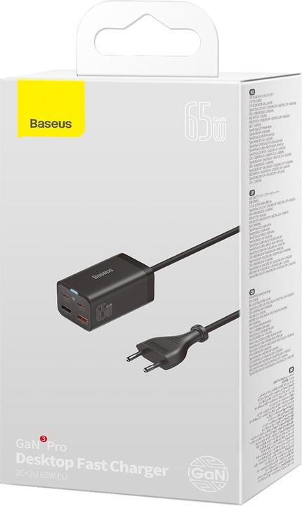 Produktbild Baseus Quick Charger GaN3 Pro (65 W)