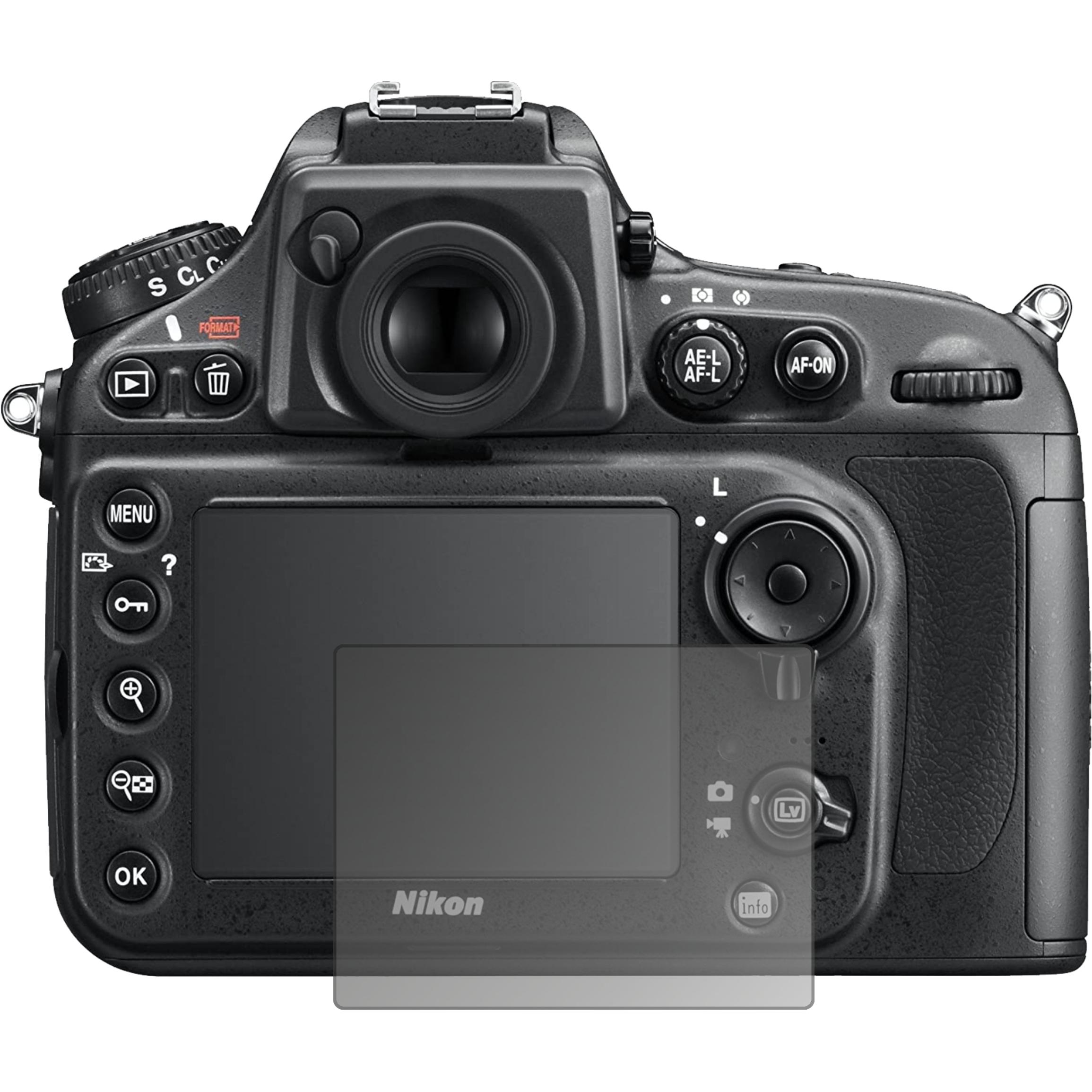 Thumbnail - Dipos Blickschutzfolie 4-Way Privacy (Displayschutz, Nikon D810), Kameraschutz, Transparent