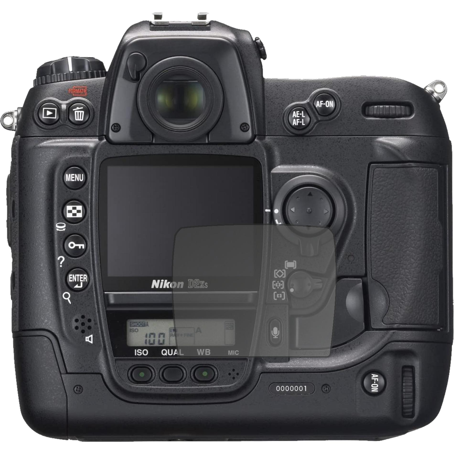 Dipos Blickschutzfolie 4-Way Privacy (Displayschutz, Nikon D2H), Kameraschutz, Transparent