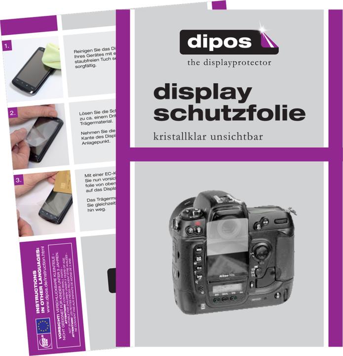 Actual product image Dipos Screen Protector Crystalclear (Screen protector, Nikon D2HS)