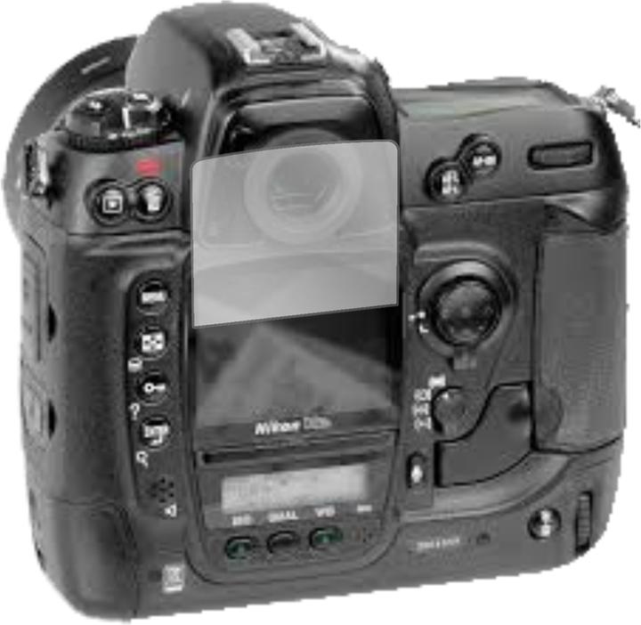 Actual product image Dipos Screen Protector Crystalclear (Screen protector, Nikon D2HS)