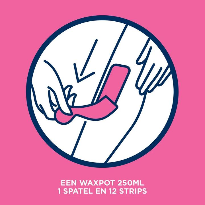 Actual product image Veet Minima Pure Hot Wax Sugar and Argan Oil 250ml (250 ml)