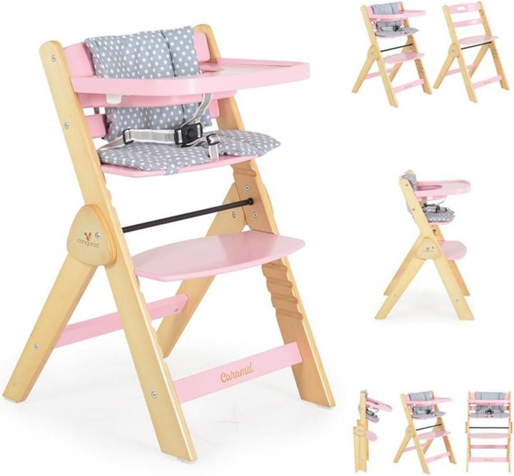 Cangaroo Kinderhochstuhl Caramel Holz (Stair high chair)