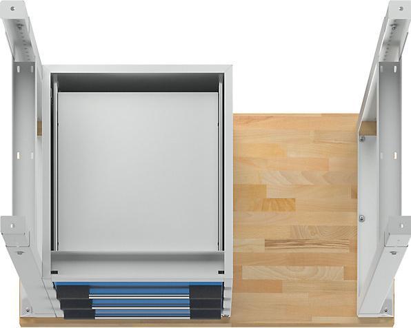 Produktbild eurokraft pro Werkbank (125 cm, 70 cm)