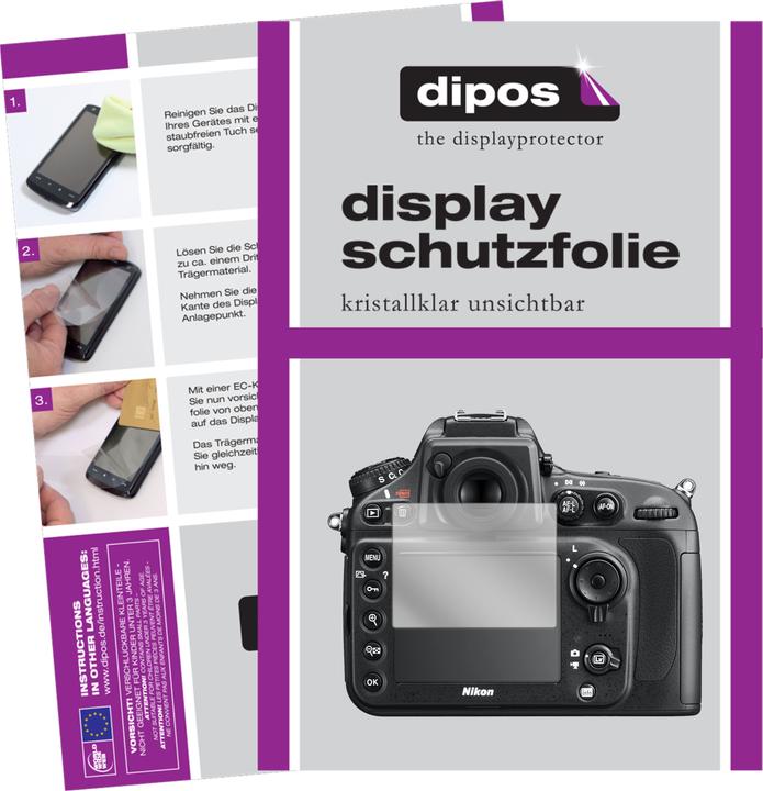 Actual product image Dipos Screen Protector Crystalclear (Screen protector, Nikon D810)