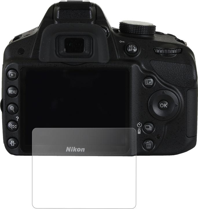 Actual product image Dipos Screen Protector Anti-Shock (Screen protector, Nikon D3200)