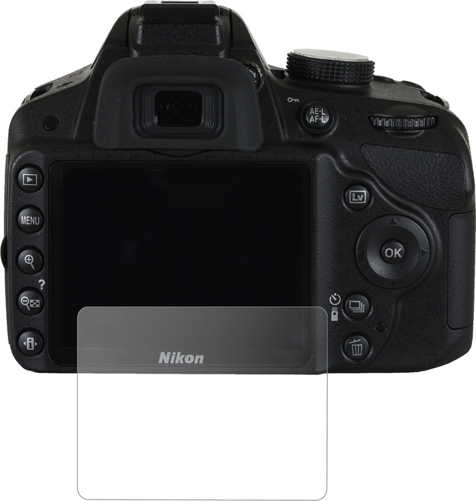 Immagine prodotto Dipos Pellicola Protettiva Anti-Shock (Pellicola protettiva, Nikon D3200)