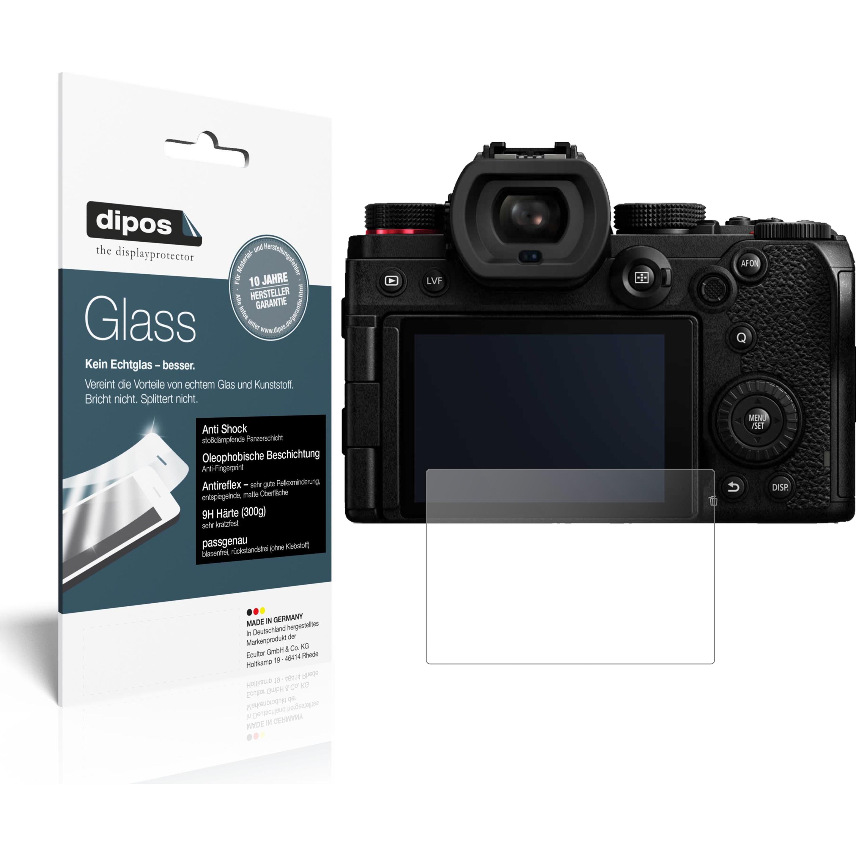 Dipos Displayschutz Anti-Shock (Displayschutz, Lumix DC-S5), Kameraschutz, Transparent