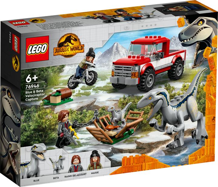 Produktbild LEGO Blue & Beta in der Velociraptor-Falle (76946, LEGO Jurassic World)