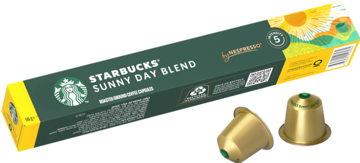 Produktbild Starbucks Sunny Day Blend by Nespresso, Blonde Roast Kaffee