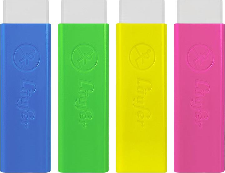 Actual product image Läufer L "ufer Plastic Eraser Pocket 2, blue