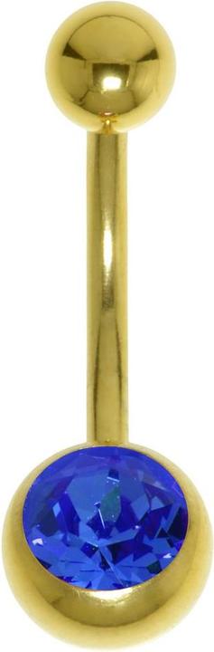 Goldfarben, Blau