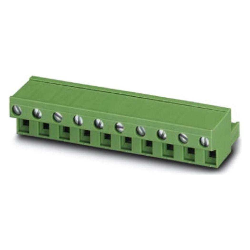 Phoenix Contact FRONT-GMSTB 2,5/ 3-ST-7,62, Elektronikkabel + Stecker, Grün