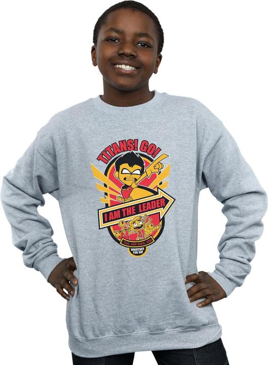 Produktbild Teen Titans Go I Am The Leader Sweatshirt Jungen (140, 146)