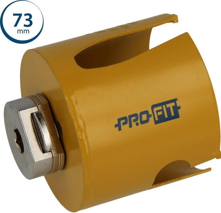 Productafbeelding Areco ProFit multifunctionele HM hulsav med adapter, 73 mm (73 mm)