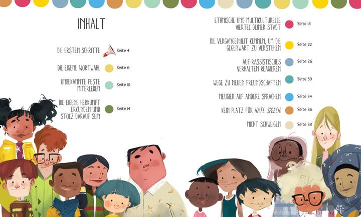 Actual product image 10 Ideen für mehr Toleranz (German, Clarissa Corradin, Claudia Theis-Passaro, Eleonora Fornasari, 2022)
