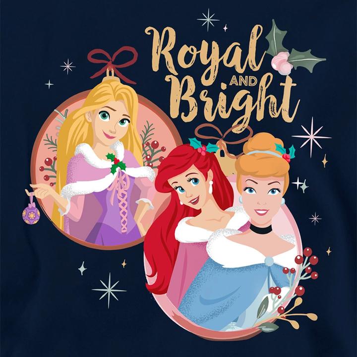 Produktbild Disney Princess Royal And Bright Kapuzenpullover weihnachtliches Design (128)