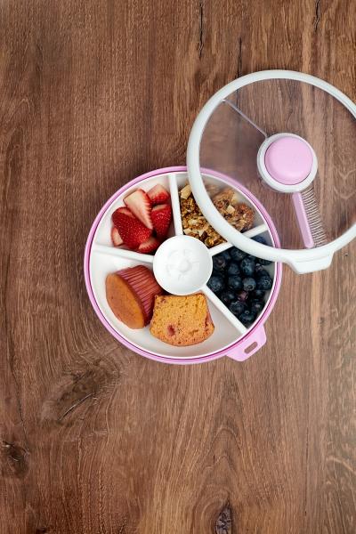 Actual product image GöBe Snack Spinner Snack Box Large, Taro Purple