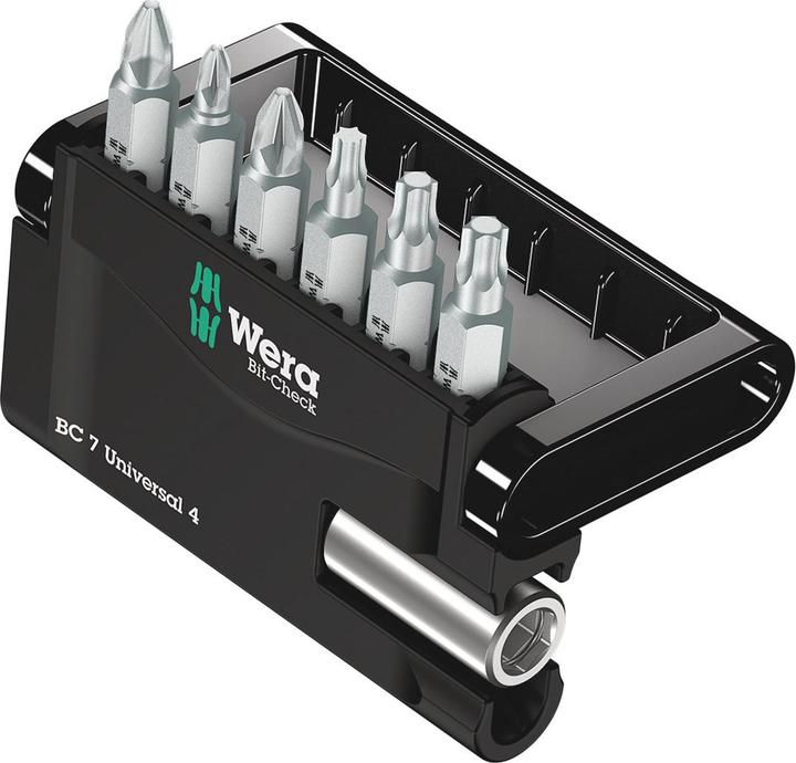 Produktbild Wera Bit-Check 7 Universal 4 (Kreuz Phillips PH)