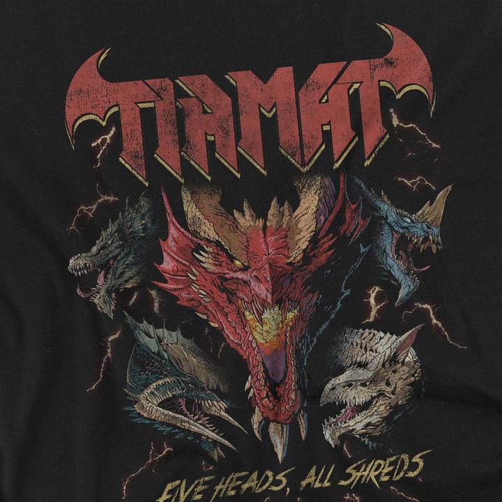 Produktbild Dungeons & Dragons Five Heads TShirt Langärmlig (M)