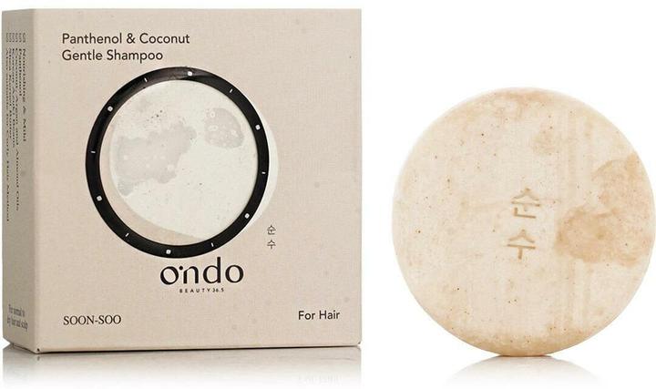 Actual product image Ondo Panthenol & Coconut Gentle Shampoo (Solid shampoo, 70 g)