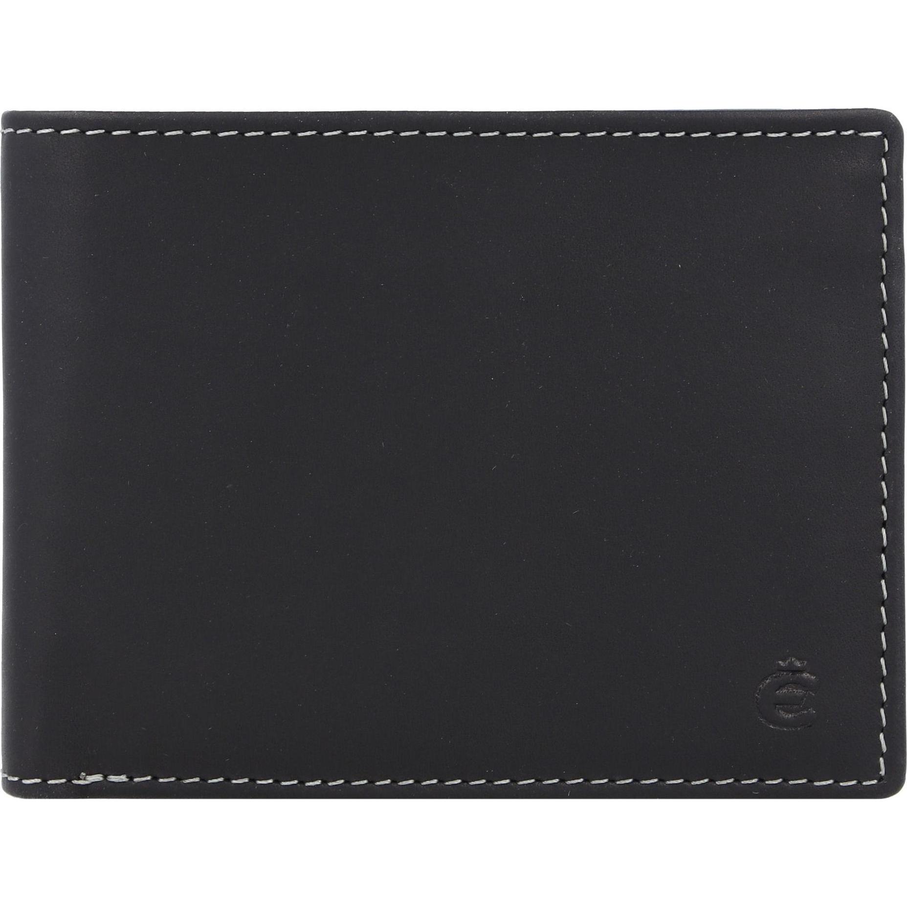 Esquire, Herren, Portemonnaie, Geldbörse DALLAS, Schwarz