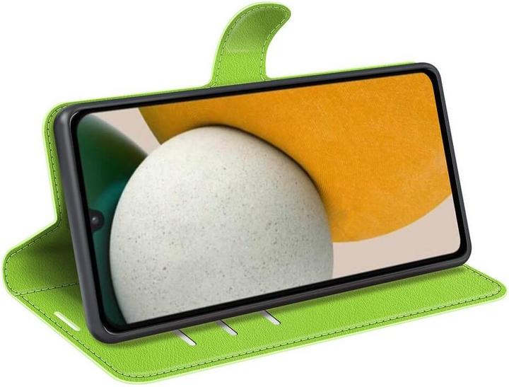 Produktbild Cover-Discount Galaxy A15 - Leder Etui Hülle grün (Samsung Galaxy A15)