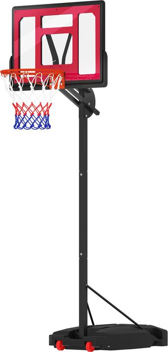 Immagine prodotto Aiyaplay Kinder Basketballkorb Kunststoff, Stahl Rot