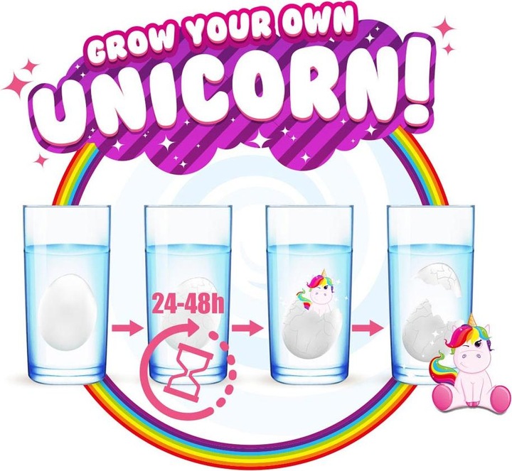 Produktbild Toi-Toys Dream Horse Wachsendes Ei Einhorn