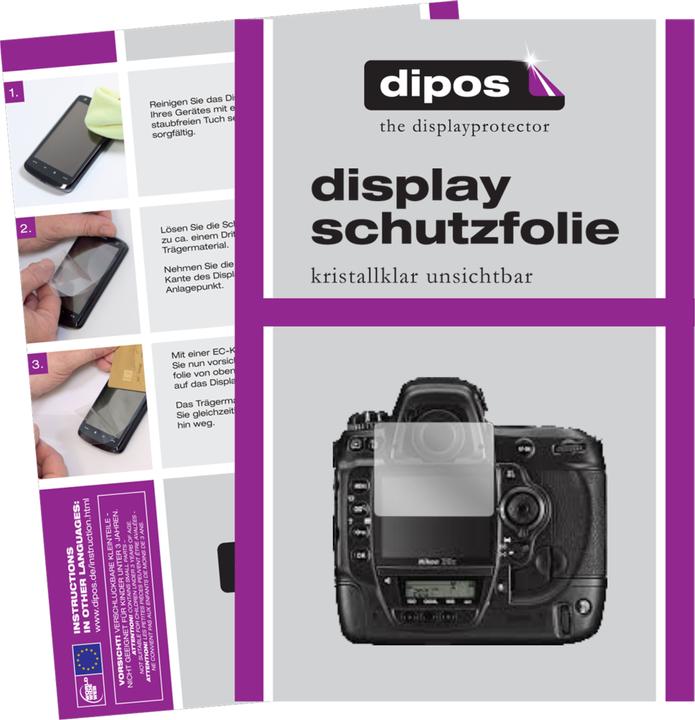 Produktbild Dipos Displayschutzfolie Crystalclear (Displayschutz, Nikon D3X)