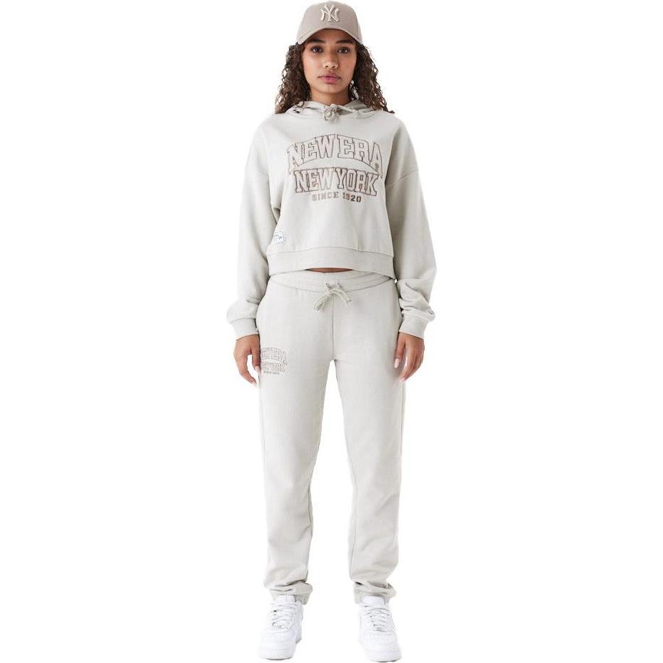 Thumbnail - New Era, Damen, Hosen, Ladies Jogger Sweatpants stone beige - S, Beige, (S)