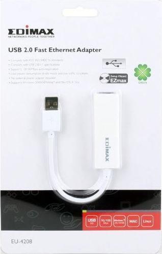 Produktbild edimax Eu-4208 (USB 2.0, RJ45 (1x))