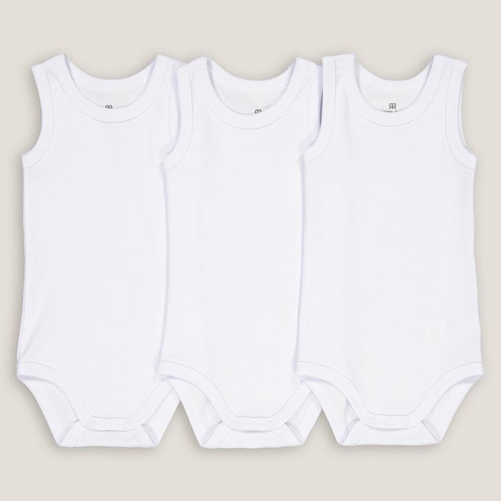 Produktbild La Redoute Collections 3er-Pack Bodys aus Bio-Baumwolle (86)