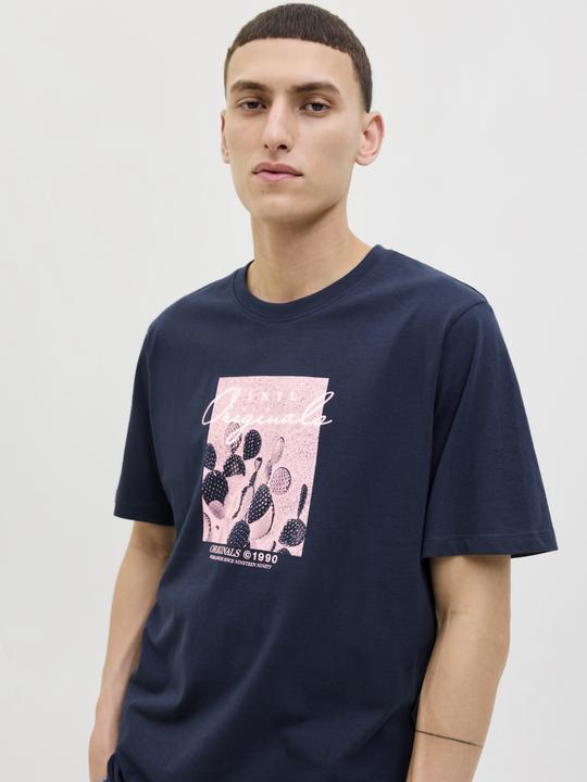 Image du produit Jack & Jones Gedruckt Rundhalsausschnitt T-shirt T-shirt (XL)