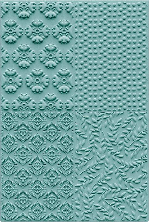 Actual product image Sizzix 3D-Prägeschablone "Posh Patterns by Catherine Pooler"